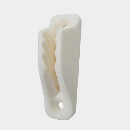 Rope Clam Cleat  White  (3969/3971)