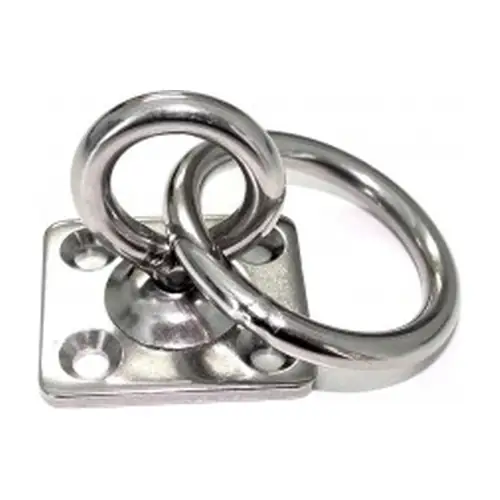 Square Pad Swivel Eye With Ring