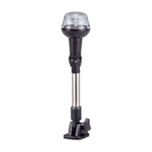 maXtek LED All Round Pole White - 260mm Folding, 1W (01126-L